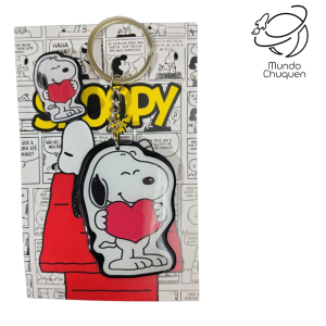 Kit Snoopy (pin-llavero resina)