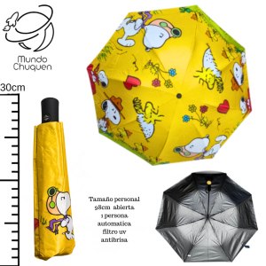 Sombrilla Snoopy Automatica Reforzada