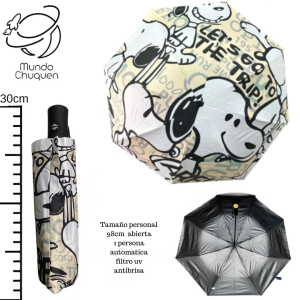 Sombrilla Snoopy Automatica Reforzada