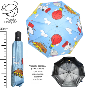 Sombrilla Snoopy Automatica Reforzada