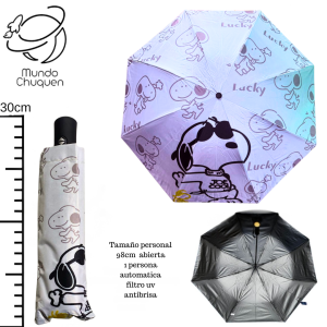 Sombrilla Snoopy Automatica Reforzada