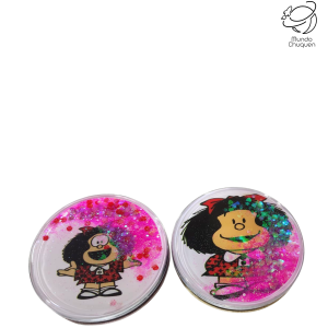 Espejo Mafalda con escarcha