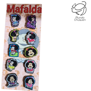 Pin Mafalda resina unidad