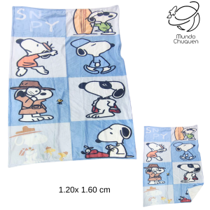 Cobija Snoopy cuadros semitermica