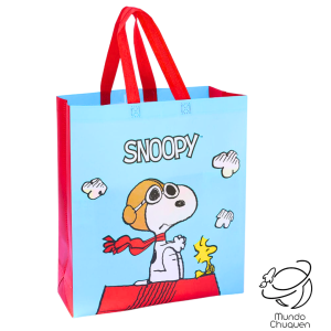 Bolsa para compras snoopy pequeña