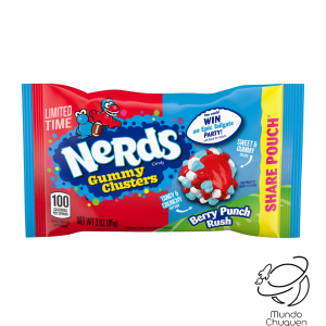 Nerds gunmy Berry punch Rush 85 gr