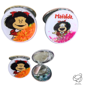 Espejo Mafalda con escarcha