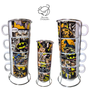 mug Batman x 4 apilable