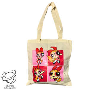 Tote bag chicas super poderosas (bombon)