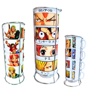 Mug One piece x 4 apilable