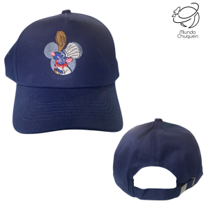 Gorra remy ratatouille azul bordada