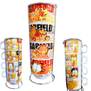 Mug Garfield x 4 apilable