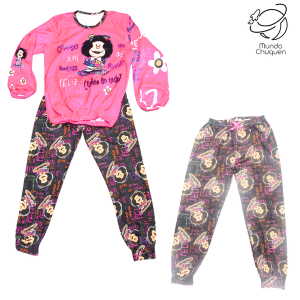 Pijama Mafalda saco termico talla m-l