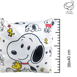Cojin Snoopy con cremallera