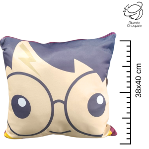 Cojin Harry potter con cremallera
