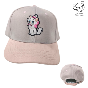 Gorra gata marie  bordada
