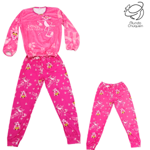 Pijama Pantera rosa  saco termico talla m-l