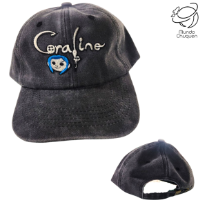 Gorra coraline bordada