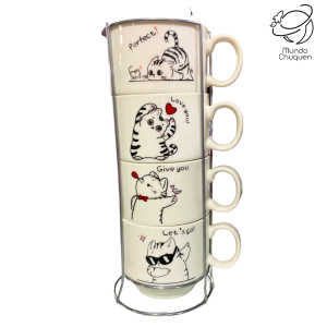 Torre mug  Gatos