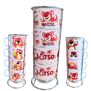 Mug Lotso x 4 apilable