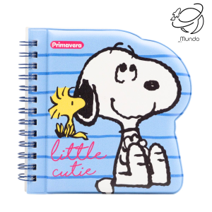 Cuaderno forma Snoopy