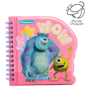 Cuaderno formas Monster inc