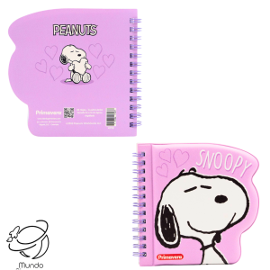 Cuaderno acolchado Snoopy