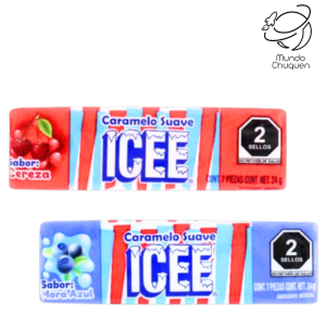 Caramelo masticable 24gr cereza-mora