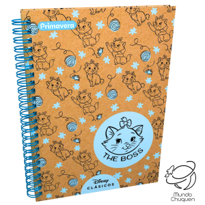 Cuaderno pasta dura Gata marie