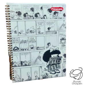 Cuaderno Argollado Mafalda