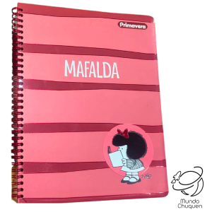 Cuaderno Argollado Mafalda