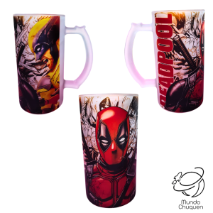 Mug cervecero Dead pool