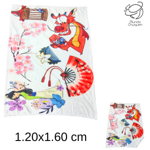 Cobija mushu mulan semitermica