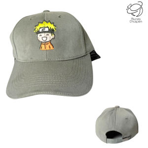 Gorra Naruto gris