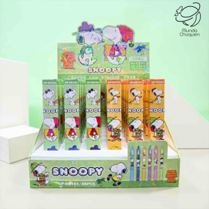 Esfero sorpresa snoopy unidad