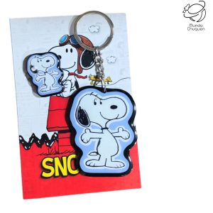 Kit Snoopy (Pin y llavero)
