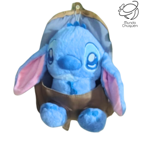 Morral peluche Stitch