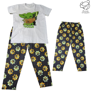 Pijama Baby Yoda (Star Wars) Talla - PLUS