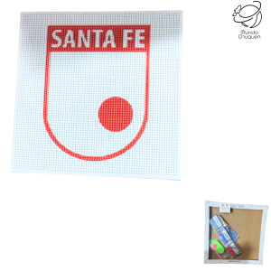 Cuadro gemas santa fe 20x20 cm