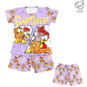 Pijama Garfield short talla s-m