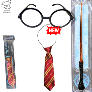 Kit Harry pootter (gasfas-corbata-varita)