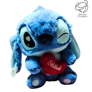 Peluche Stitch corazón