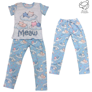 Pijama Gato Meaw Talla XS - S