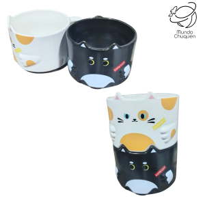 Mug Gatos x2