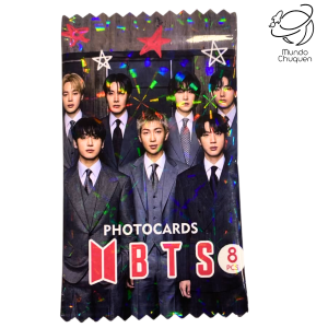 Sobre foto cartas Bts
