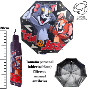 Sombrilla Tom y Jerry Personal