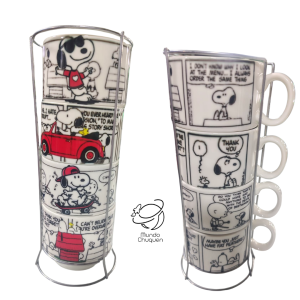 Mug apilable Snoopy