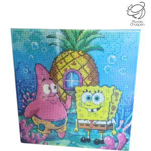 Cuadro arte bob esponja