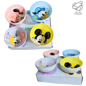 Tazas disney x4