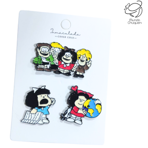 Pin Mafalda  amigos metalico x3